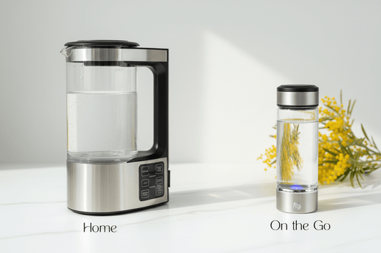 Hydrogen Water Pitcher vs Bottle vs Machine