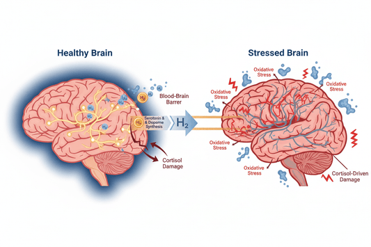 Hydrogen Water and Anxiety: What the Research Actually Shows