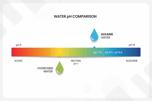 Hydrogen Water vs Alkaline Water: What Is the Difference?