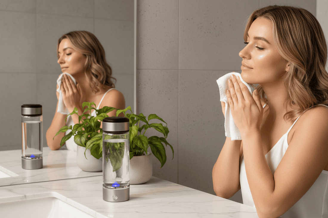 How to Use Hydrogen Water for Skin: Drinking vs Topical Results