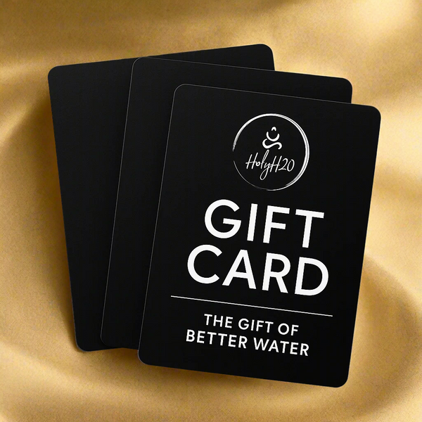 Digital gift card for hydration and water filters