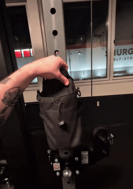 Magnetic Gym Bag That Snaps Onto Racks | Titan by HolyH₂O™ – HolyH2O