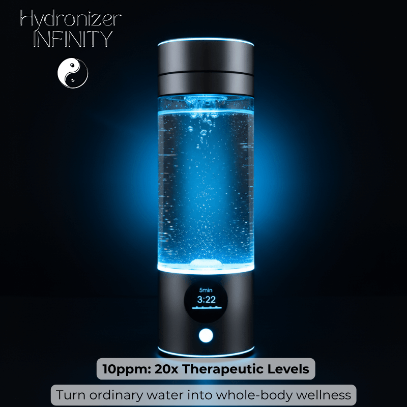 Hydronizer | Australia's Highest-Rated SPE PEM Hydrogen Water Bottle by HolyH₂O™