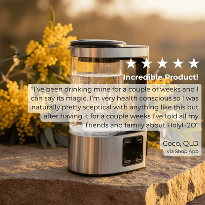 Hydronizer 2L Hydrogen Water Pitcher | HolyH₂O™ - HolyH2O