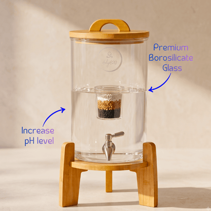 9L Glass Trinity by HolyH₂O™ | Remove Chlorine & Contaminants from Aussie Tap Water