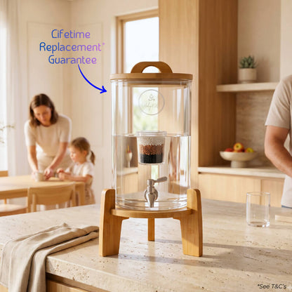 9L Glass Trinity by HolyH₂O™ | Remove Chlorine & Contaminants from Aussie Tap Water