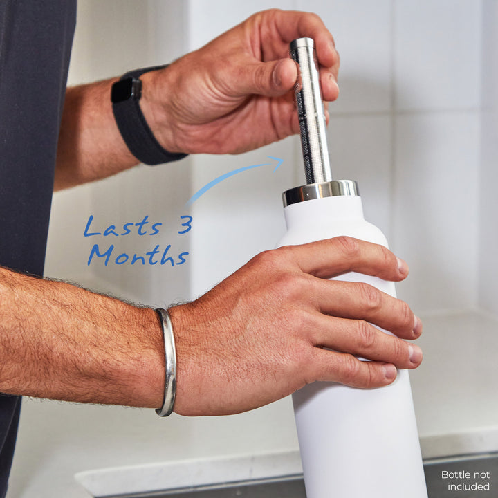 HydroWand - Portable Bottle Filter & Alkaline pH Booster by HolyH₂O™