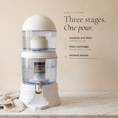 HolyH₂O™ Trinity | Remove Fluoride, Chlorine & Heavy Metals from Aussie Tap Water