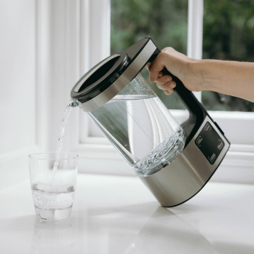Hydronizer 2L Hydrogen Water Pitcher by HolyH2O with large water reservoir and hydrogen-rich water function